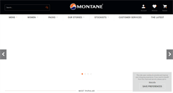 Desktop Screenshot of montane.co.uk